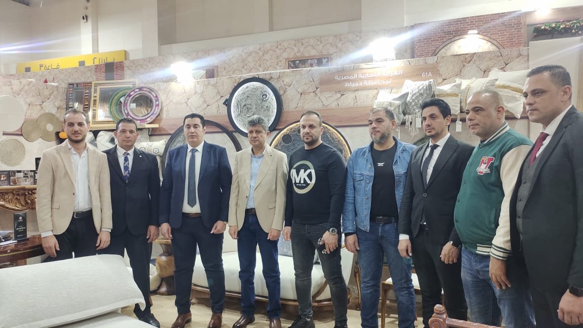 تجارية دمياط تتألق في معرض “تراثنا”.. دعم الغرفة التجارية يصنع الفرق للحرفيين والمصنعين