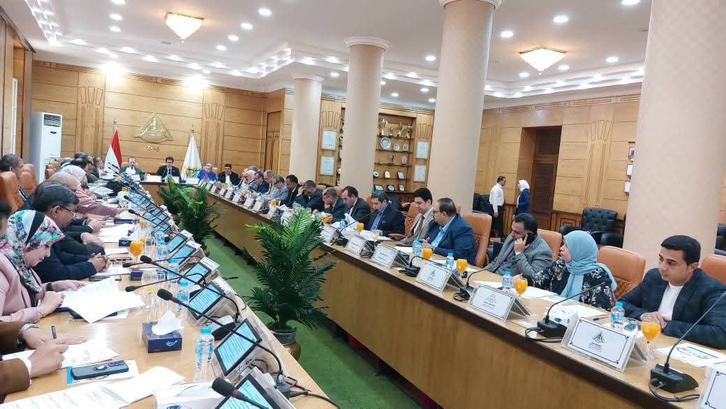 خلال رئاسته مجلس الجامعة..  ” الجيزاوي ” :  ندعم جهود القيادة السياسية في وقف مخطط تهجير الأشقاء الفلسطينيين