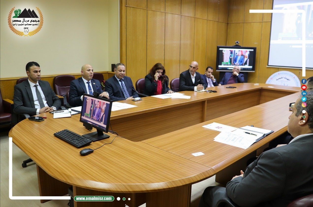 رئيس الهيئة القومية لضمان جودة التعليم والاعتماد بمجلس الوزراء يستقبل المهندس هيثم حسين وقيادات “عمال مصر”
