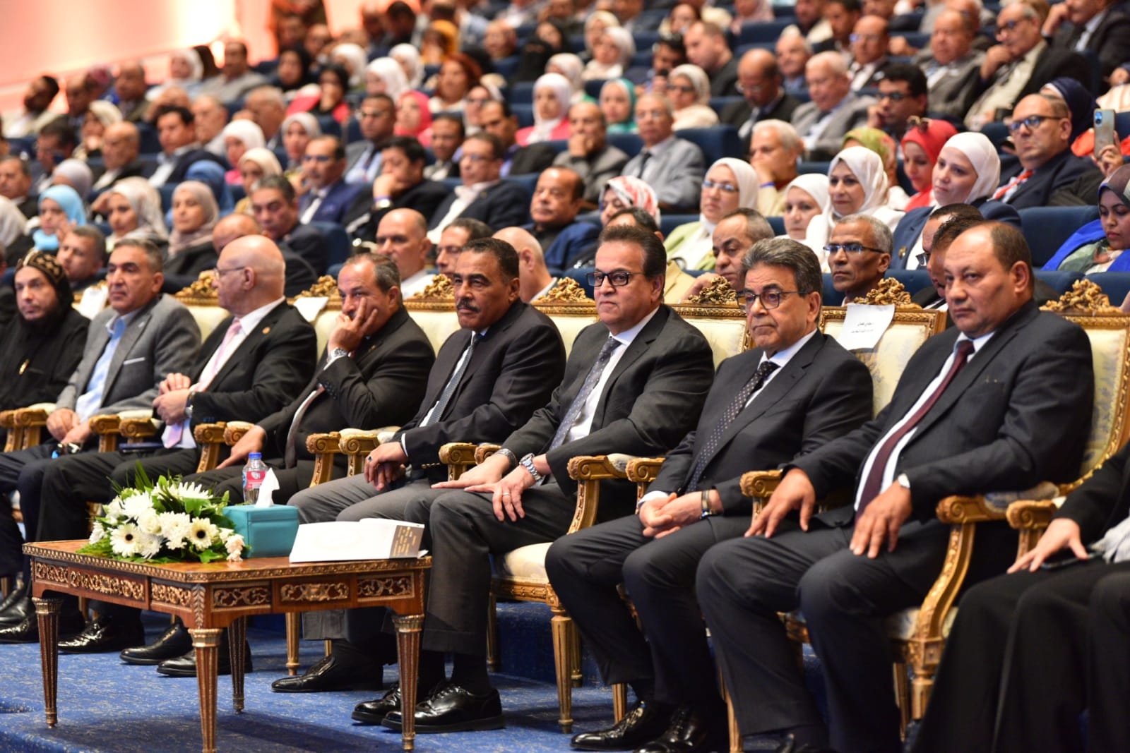 نائب رئيس مجلس الوزراء يشهد تكريم الطبيب البيطري المتميز من كل محافظة تقديراً لجهودهم المتميزة