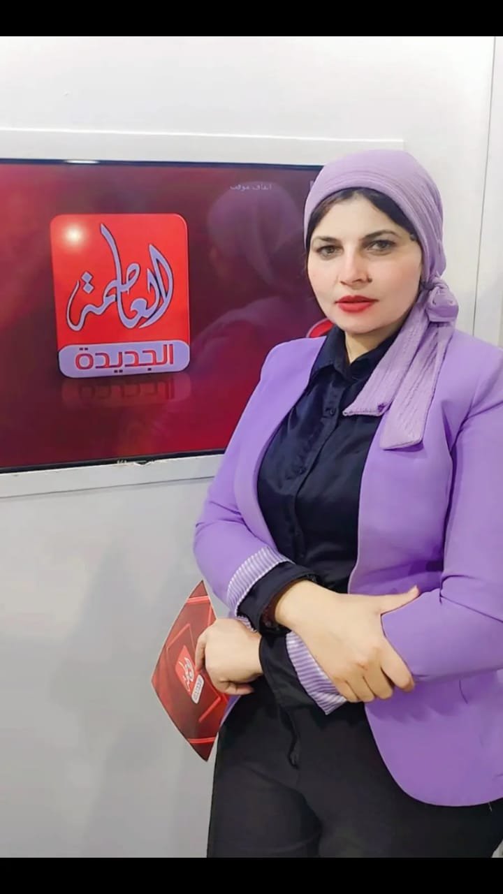 الإعلامية هبة شاهين في ثوب جديد في ذكرى ميلادها بطراز رفيع من الابداع الإعلامي