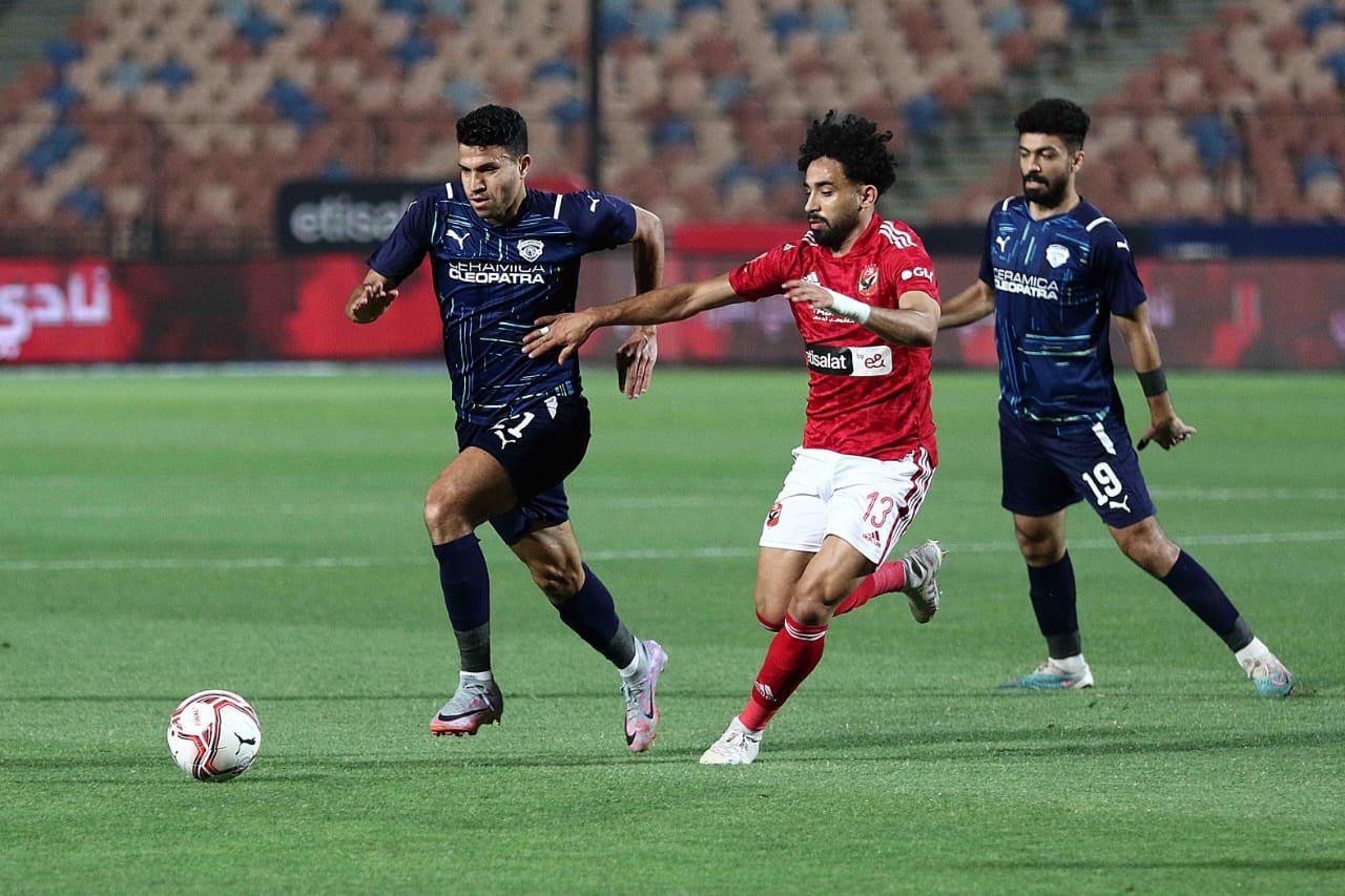 تريزيجيه يعيد نغمة الانتصارات للأهلي على حساب سيراميكا