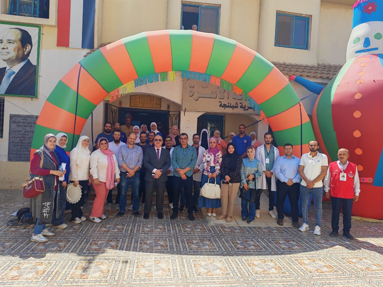 وكيل وزارة الصحة يدشن العمل بعيادات السمنة من داخل وحدة طب الأسرة بشبلنجة