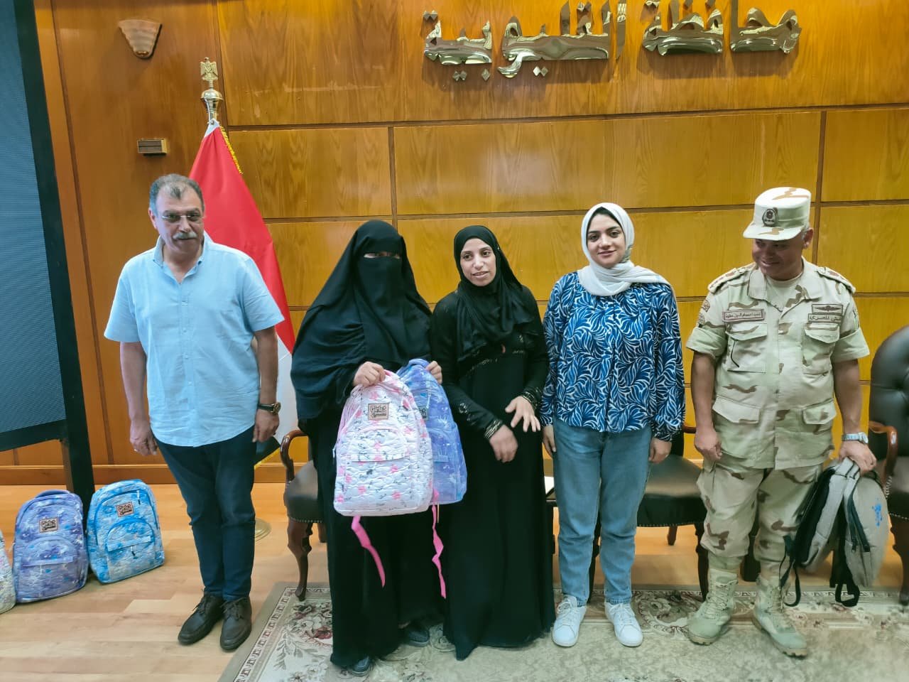 بتكليف من محافظ القليوبية.. نائبة المحافظ تُشارك في احتفالية توزيع شنط مدرسية على 200 طالب من الأسر الأولى بالرعاية