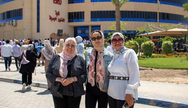 الفنون الجميلة بالجامعة المصرية الروسية تنظم “ملتقى التفاعل الإبداعى”