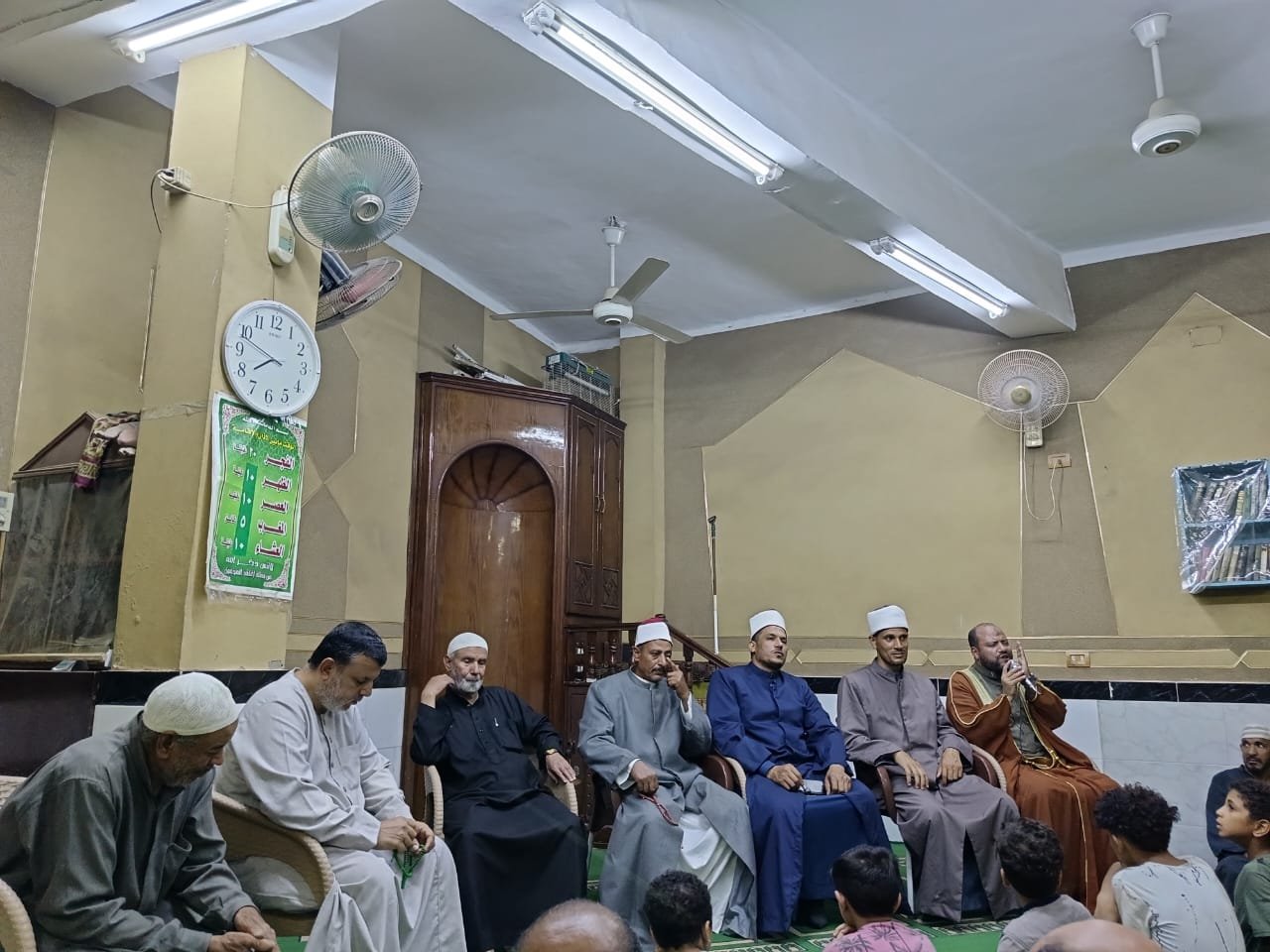 أوقاف شبين القناطر تحتفل بذكرى المولد النبوي الشريف بمسجد محمد صقر بعزبة اليمن