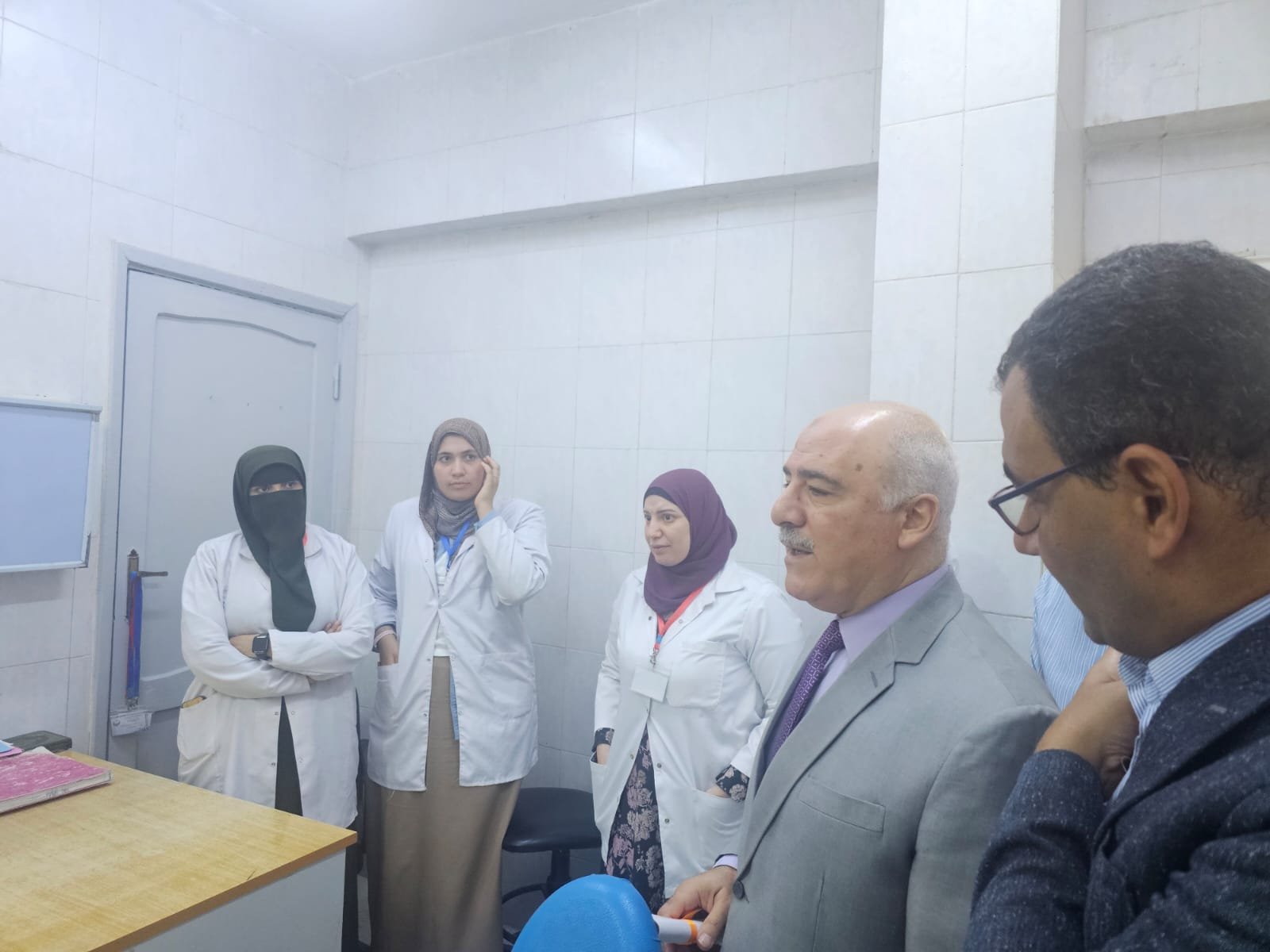 وكيل وزارة الصحة بالقليوبية يتفقد الوحدة الصحية بميت راضي بعد الانتهاء من أعمال التطوير