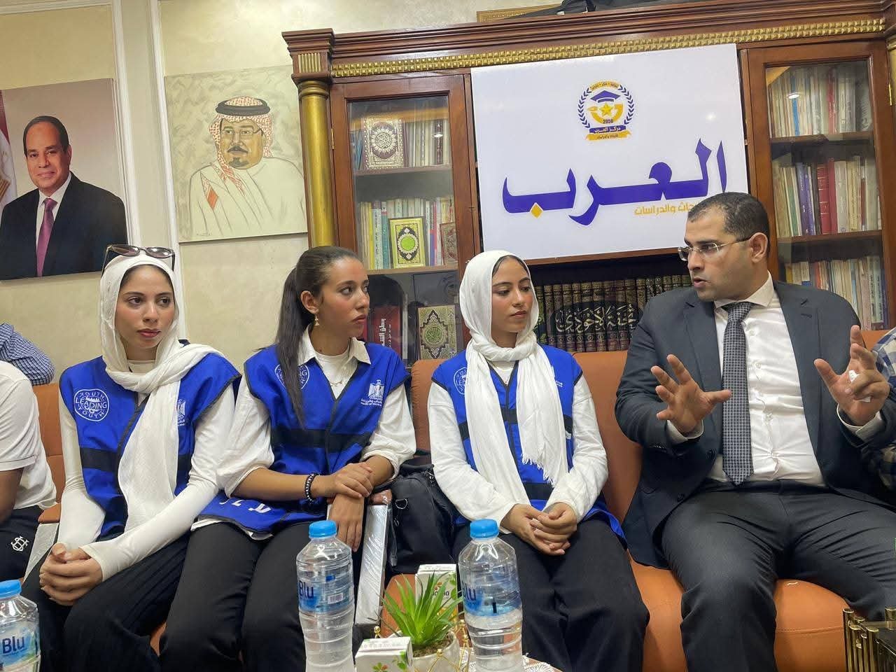 مبادرة “تماسك” تزور مركز العرب للأبحاث والدراسات وتشيد بمشروع بالوعي تُبنى الأمم