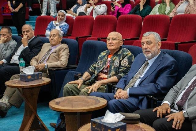 الجامعة المصرية الروسية تحتفل بانتصار أكتوبر بحضور الطيار المنصوري