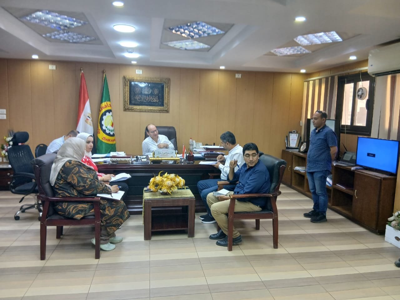 حمودة الجزار وكيل صحة الدقهلية: 200 مواطن استفادوا من القافلة العلاجية بقرية أبو داود مركز تمى الأمديد