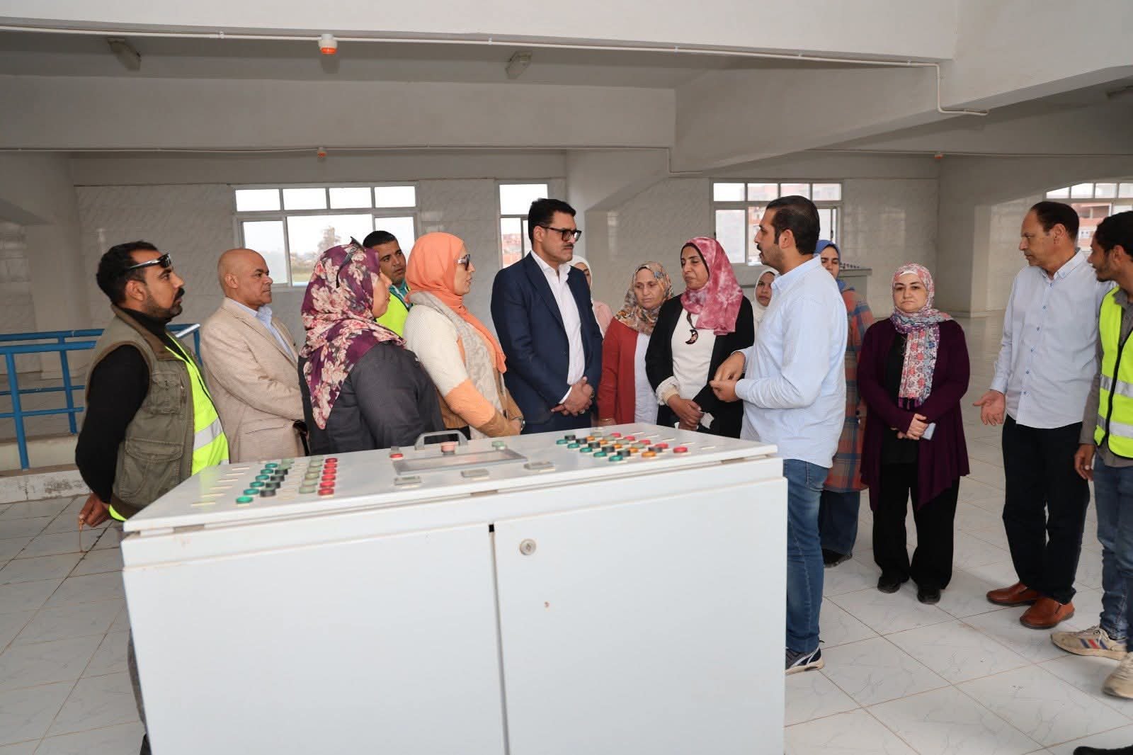 خلال جولة بمحطة العبادلة بطوخ.. فودة رئيس شركة مياة الشرب والصرف الصحى بالقليوبية يشدد على التشغيل القياسي وتعزيز خطط الصيانة