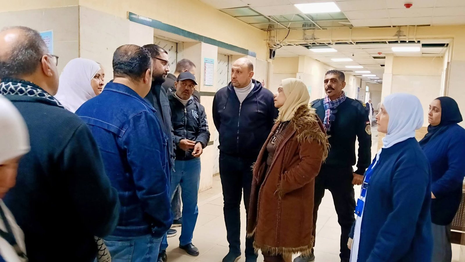 مرور مدير فرع القليوبية للتأمين الصحي على وحدات بنها