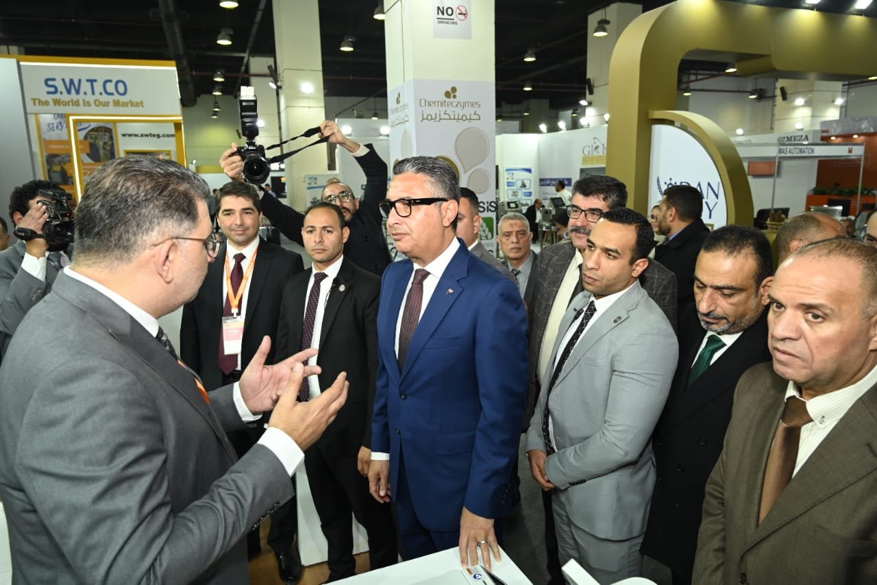 وزير التموين يفتتح  المعرض الدولي لتكنولوجيا صناعة الحبوب بمشاركة 125 دولة