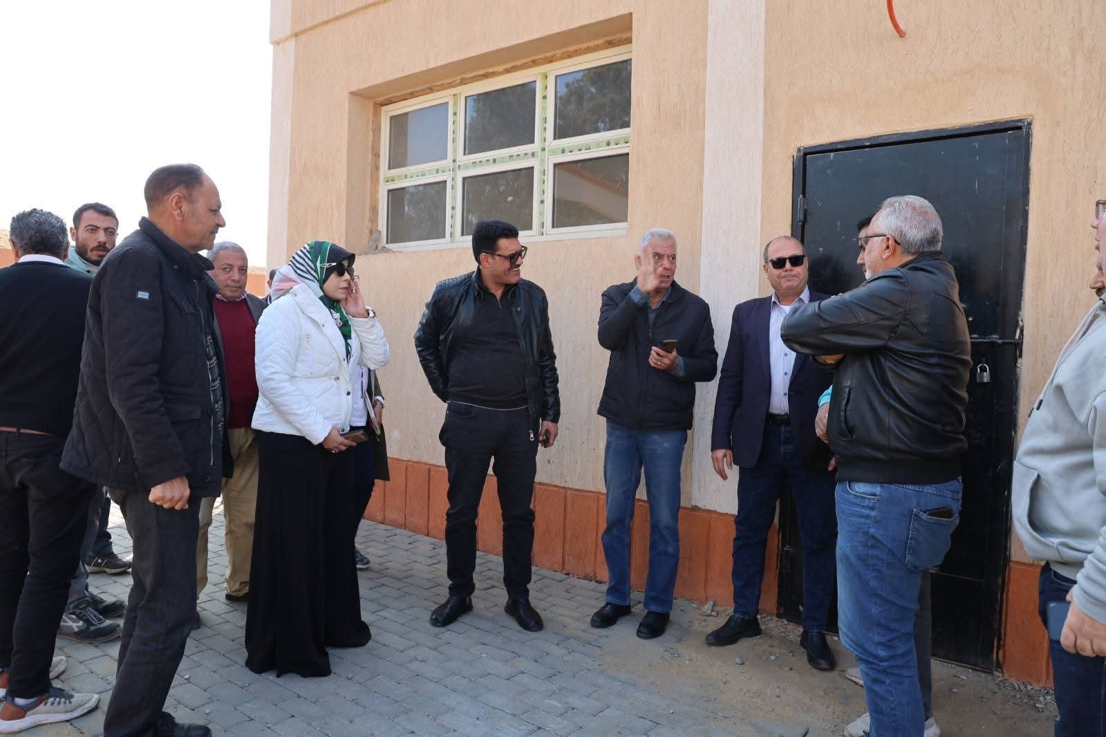 مستشار رئيس مجلس الوزراء يتفقد محطة مياه المنشأة الكبرى بكفر شكر