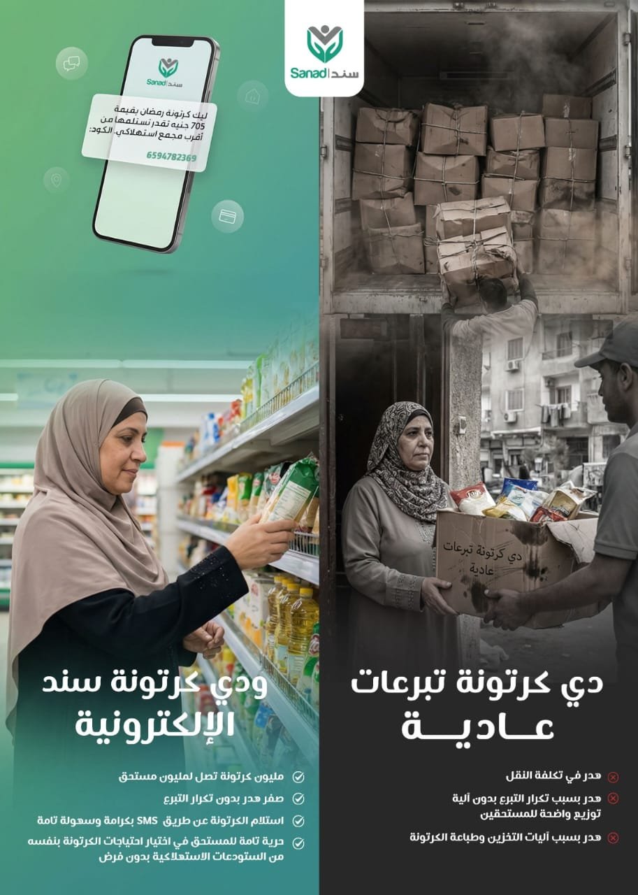 انطلاق المرحلة الأولى من مبادرة «المليون كرتونة إلكترونية» بجميع محافظات الجمهورية