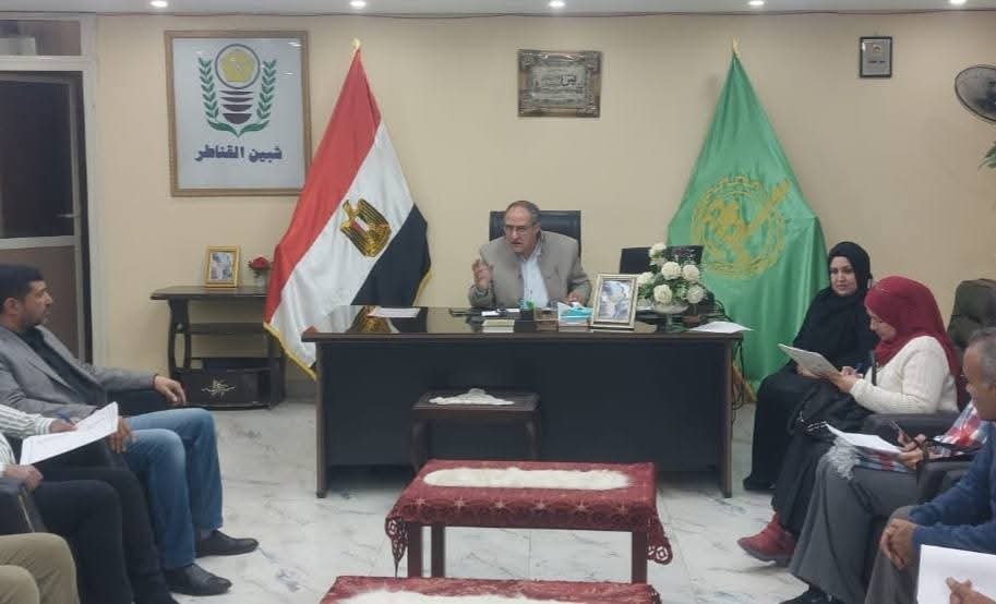 أبو ليلة رئيس مدينة شبين القناطر: المتابعة المستمرة بمنظومة  الإنارة العامة بالقرى و المدينة