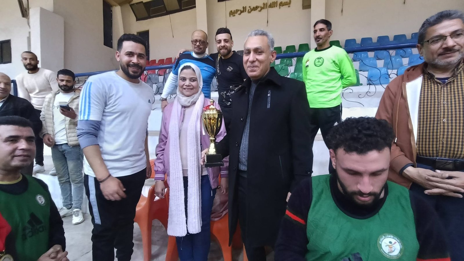 يوم رياضي مميز للعاملين بالتأمين الصحي بالقليوبية