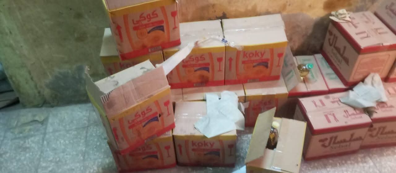 تموين القليوبية يضبط بدال تمويني  بميت نما  لتجميعه  ٨٤ زجاجة زيت  وبيع   ١٤٣  كيس مكرونة بالسوق السوداء والتربح من فارق السعر