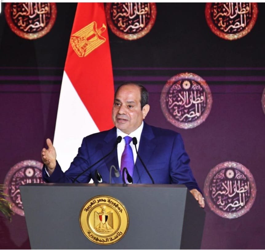 الرئيس السيسي يوجه رسائل حاسمة وواضحة للمصريين خلال مشاركته بحفل إفطار الأسرة المصرية
