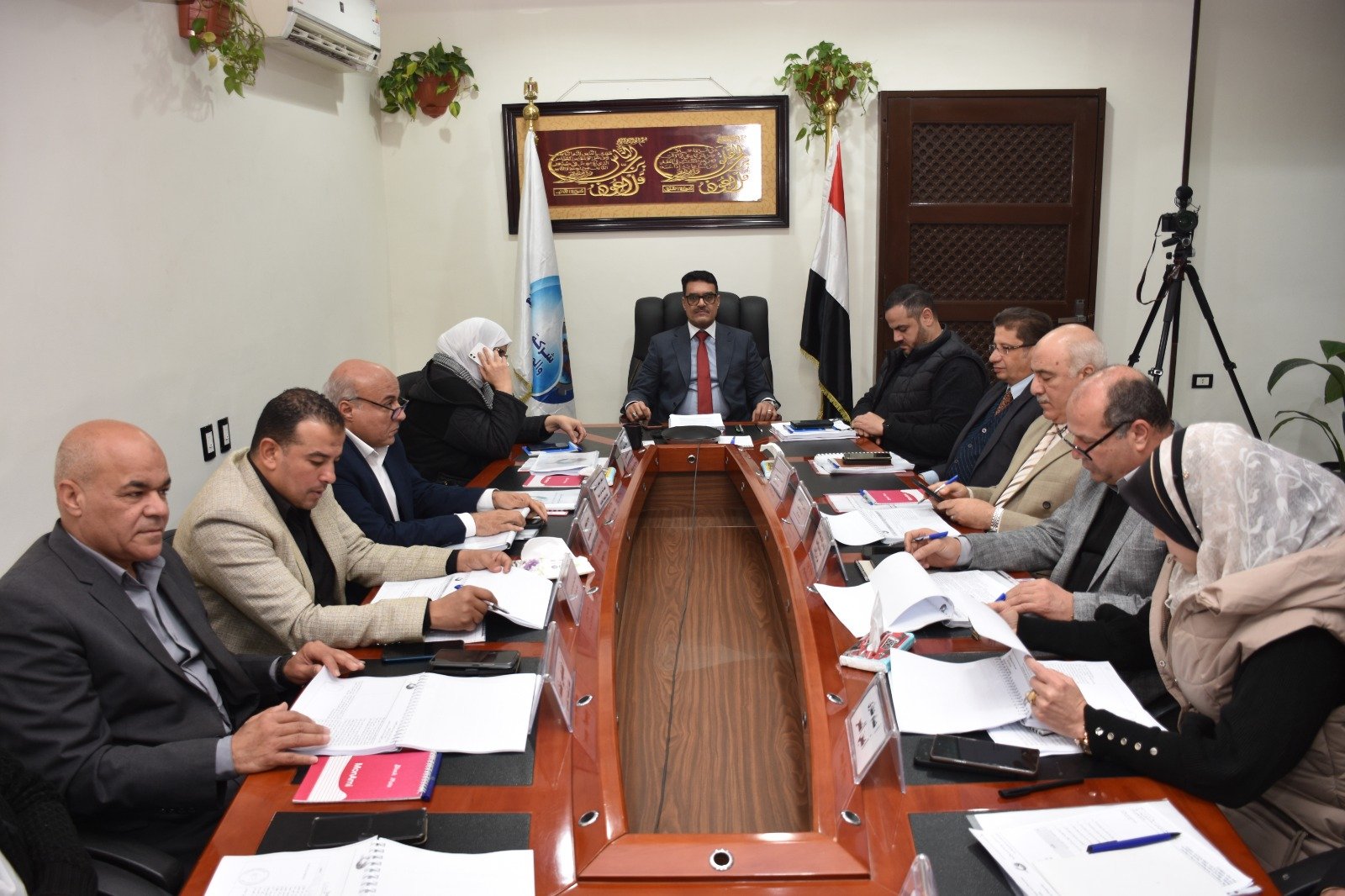 الجمعية العامة لشركة مياه الشرب والصرف الصحي بالقليوبية تعتمد القوائم المالية للعام المالي 2024 / 2025