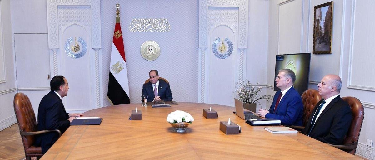 الرئيس السيسي يستعرض تطوير عمل الشركات المصرية لزيادة حجم إنتاج الغاز