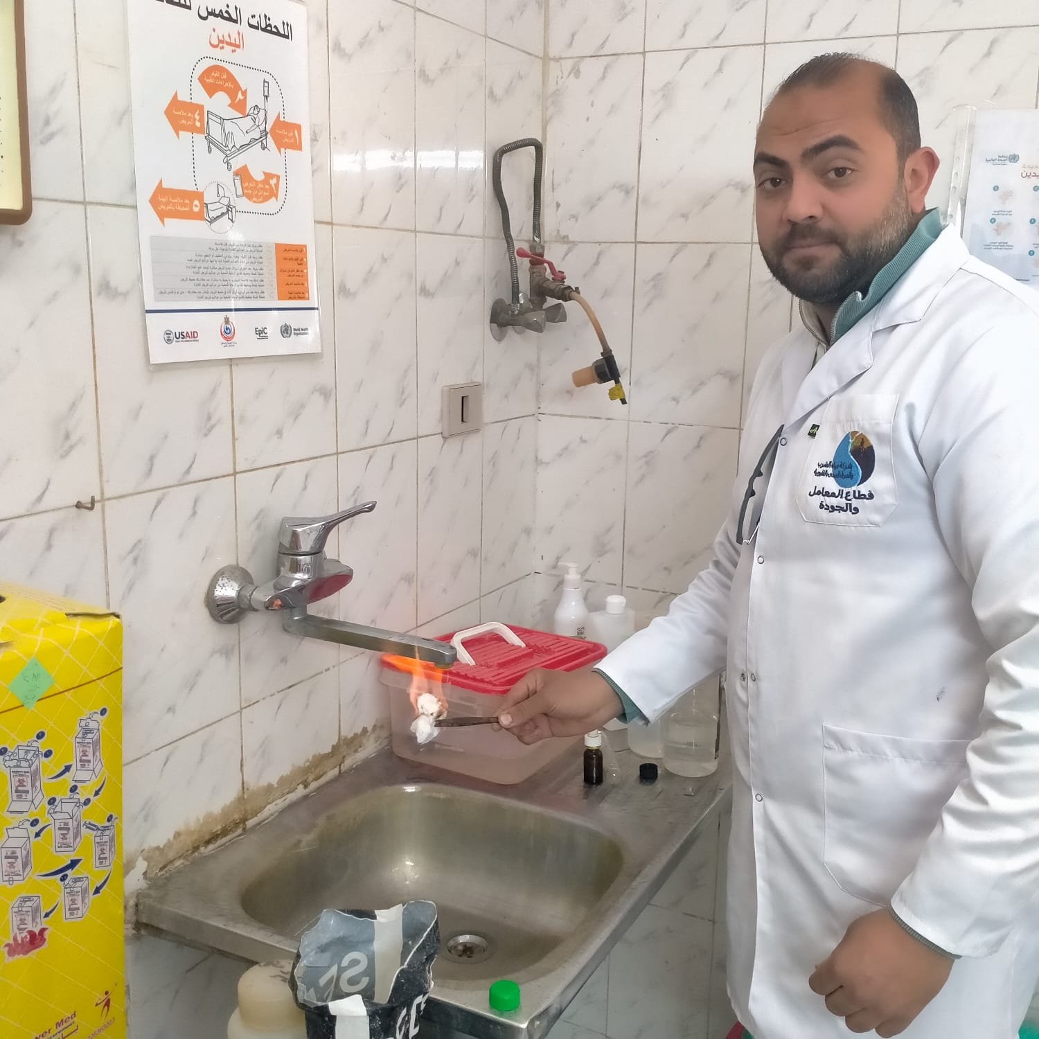 متابعة دورية لمعمل مياه الشرب بفرع قليوب للتأكد من جودة المياه بمدينة قليوب وقريتي طنان وكوم أشفين