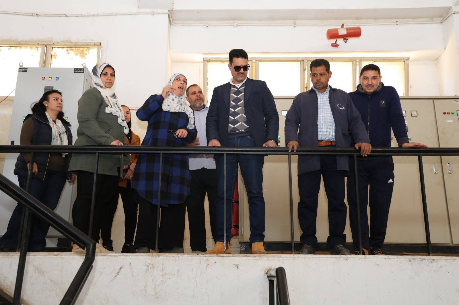 فودة يتفقد محطة مياه القناطر الخيرية المرشحة لمتابعة انتظام التشغيل خلال شهر رمضان