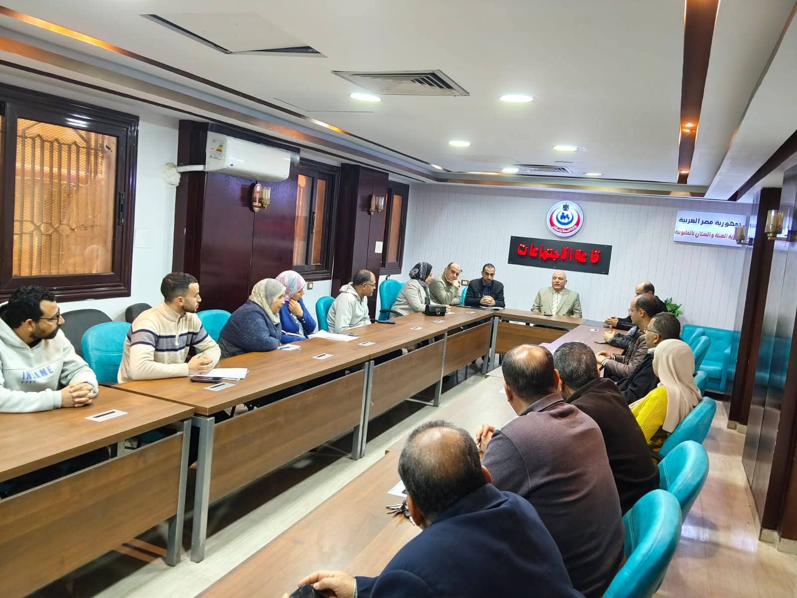 صحة القليوبية  يعقد اجتماعاً عاجلاً لمتابعة جاهزية القطاع الصحي  ويوجه الشكر للفرق الطبية