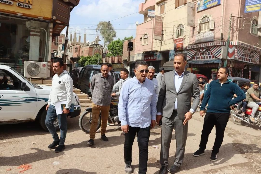 محافظ القليوبية يوجه رئيس مدينة طوخ بمنع كافة أشكال الإشغالات والتكدسات العشوائية