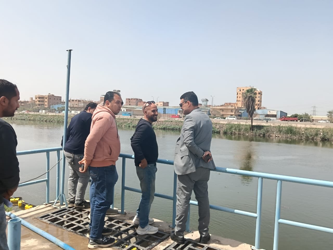 فودة يتابع مآخذ محطات مياه القليوبية على ترعة الإسماعيلية ويؤكد انتظام التشغيل وجودة المياه