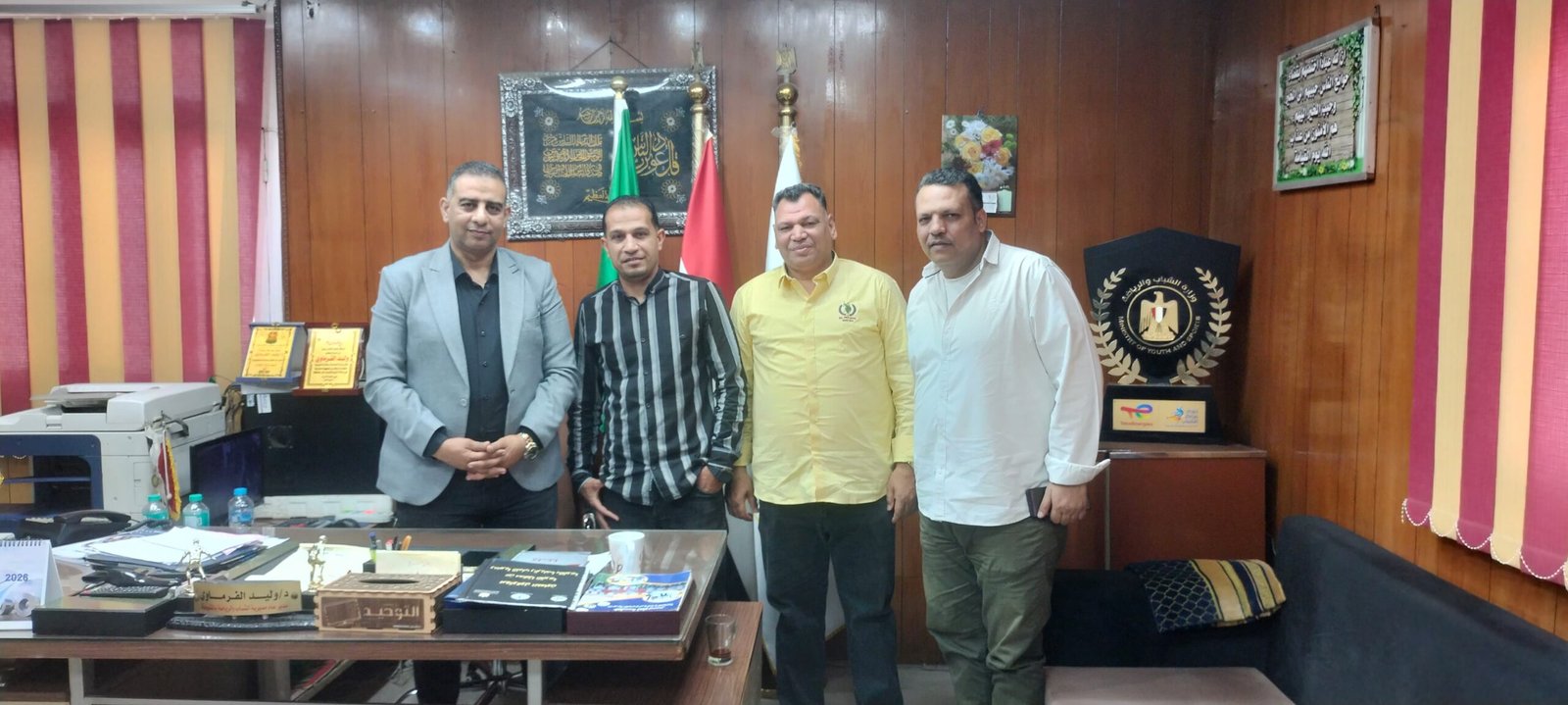 تطوير مركز شباب ميت عاصم ورفع كفاءة المنشآت ضمن خطة الارتقاء بالبنية الرياضية