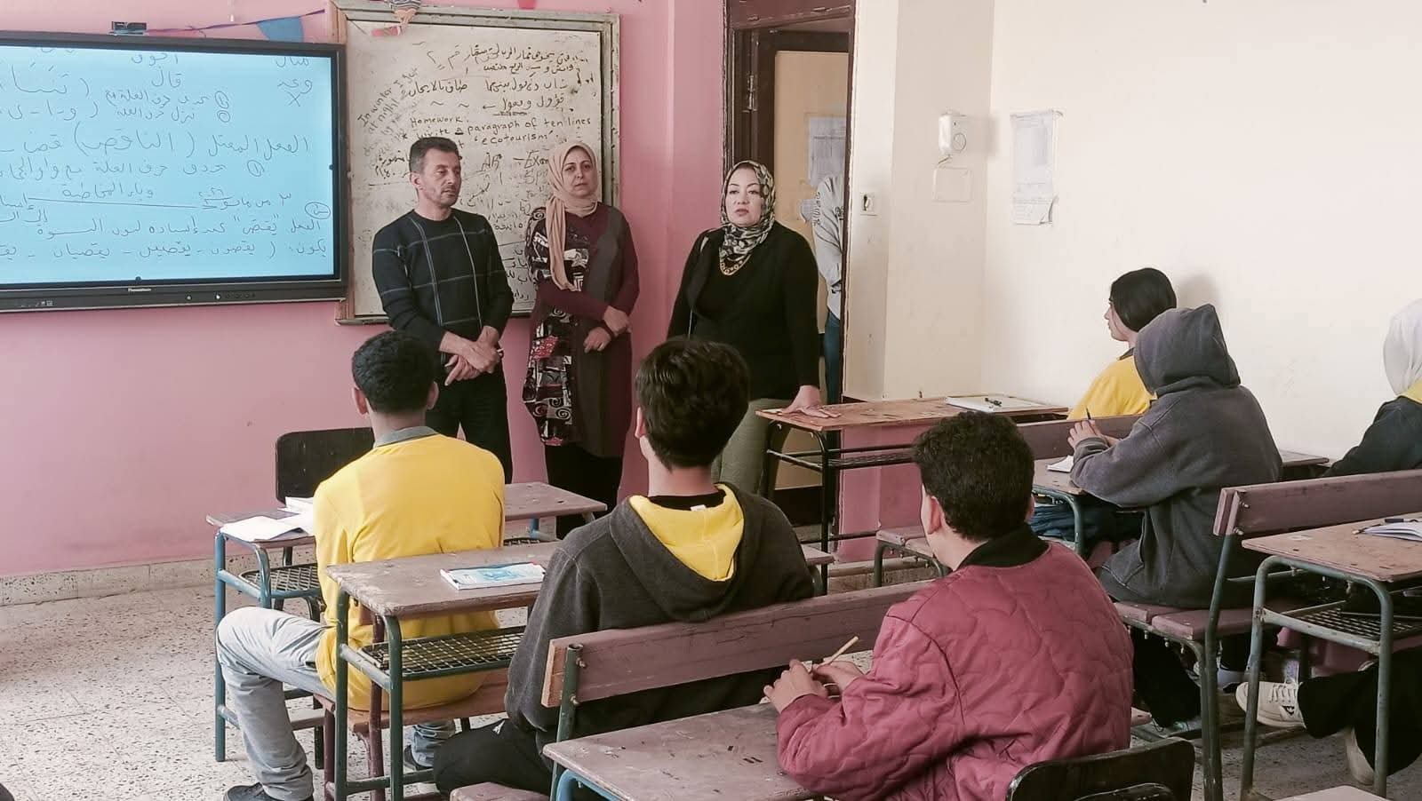 جولة تفقدية موسعة لمدير تعليم جنوب سيناء بمدينة رأس سدر