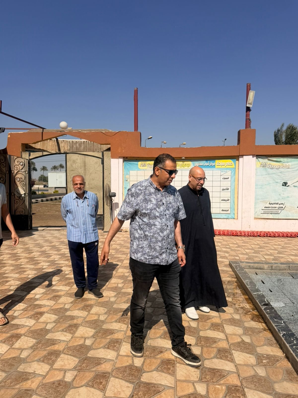 الفرماوي يتابع عوامل الأمن والسلامة بحمامات السباحة بمركزي شباب سنديون وقها