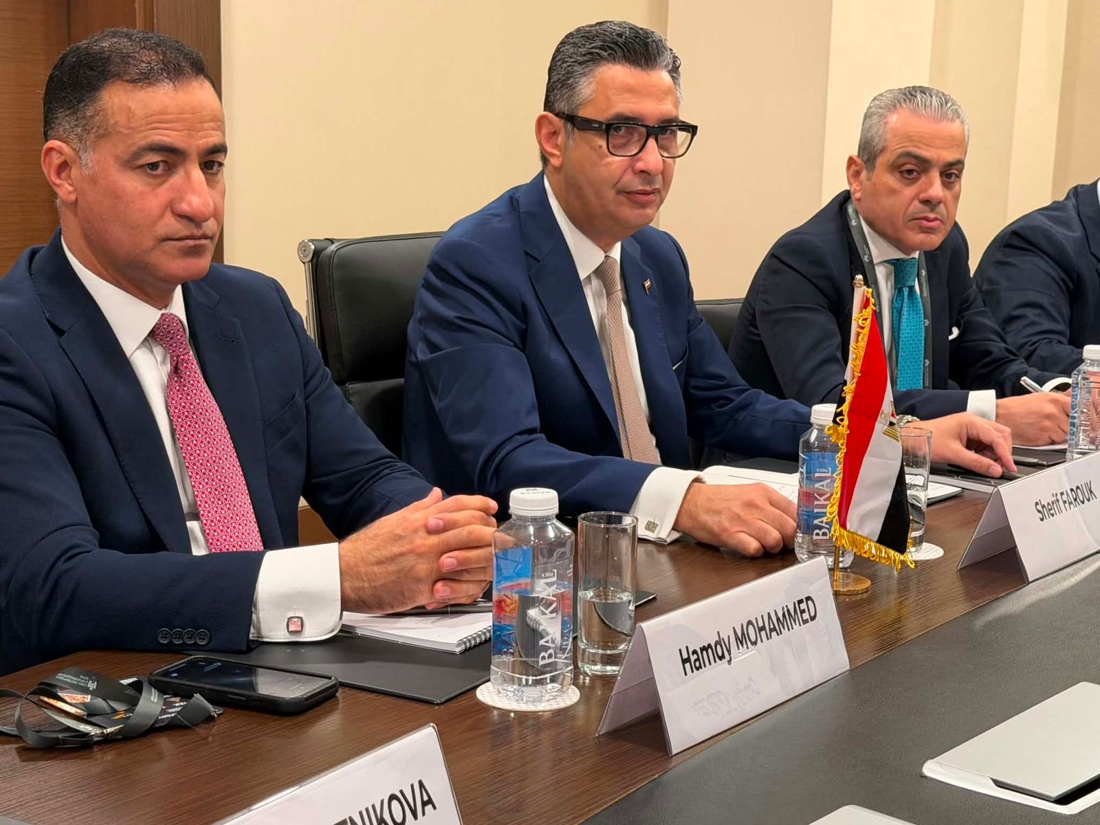 وزير التموين يواصل لقاءاته على هامش المنتدى الروسي الخامس للحبوب بسوتشي ويبحث مع شركة “OZK” واتحاد مُصدّري ومنتجي الحبوب الروسي تعزيز التعاون في مجال الأمن الغذائي