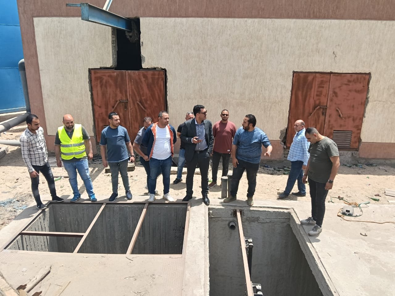 جولات مكثفة واستعدادات استباقية للصيف.. رئيس مياه القليوبية يتابع جاهزية محطات مياه الخصوص