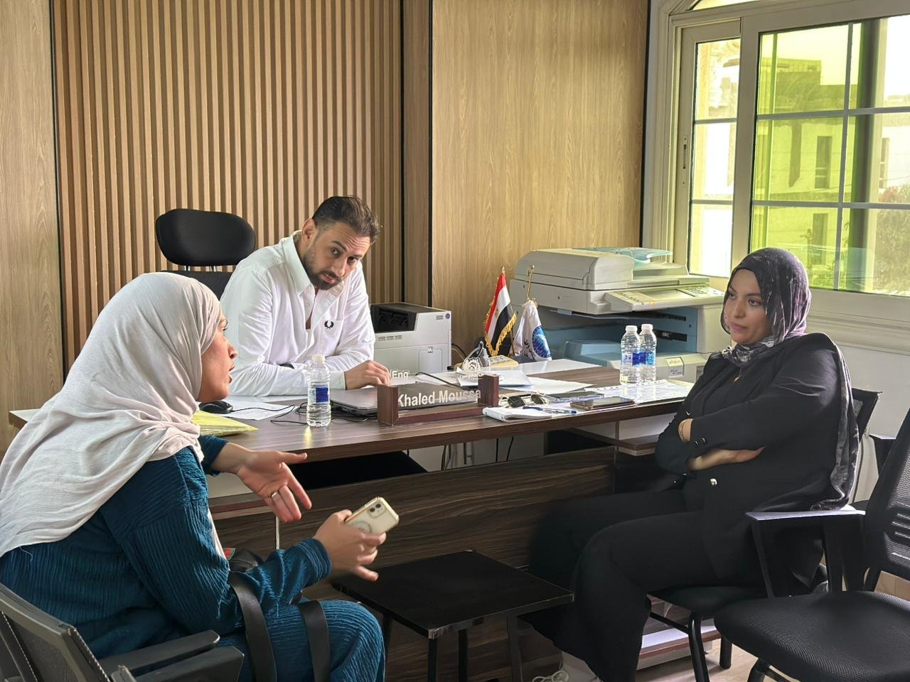 انطلاق فعاليات  ملتقى التوظيف برعاية النائب موسى خالد موسى