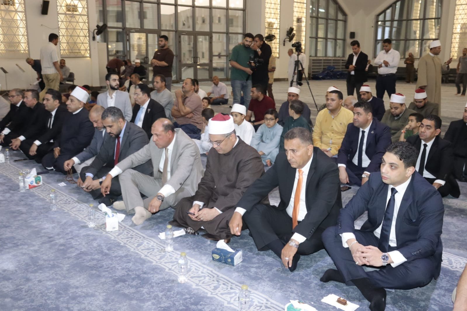 محافظ القليوبية يشهد احتفالية مديرية الأوقاف بمناسبة رأس السنة الهجرية بمسجد الإمام أبو حنيفة بمدينة العبور