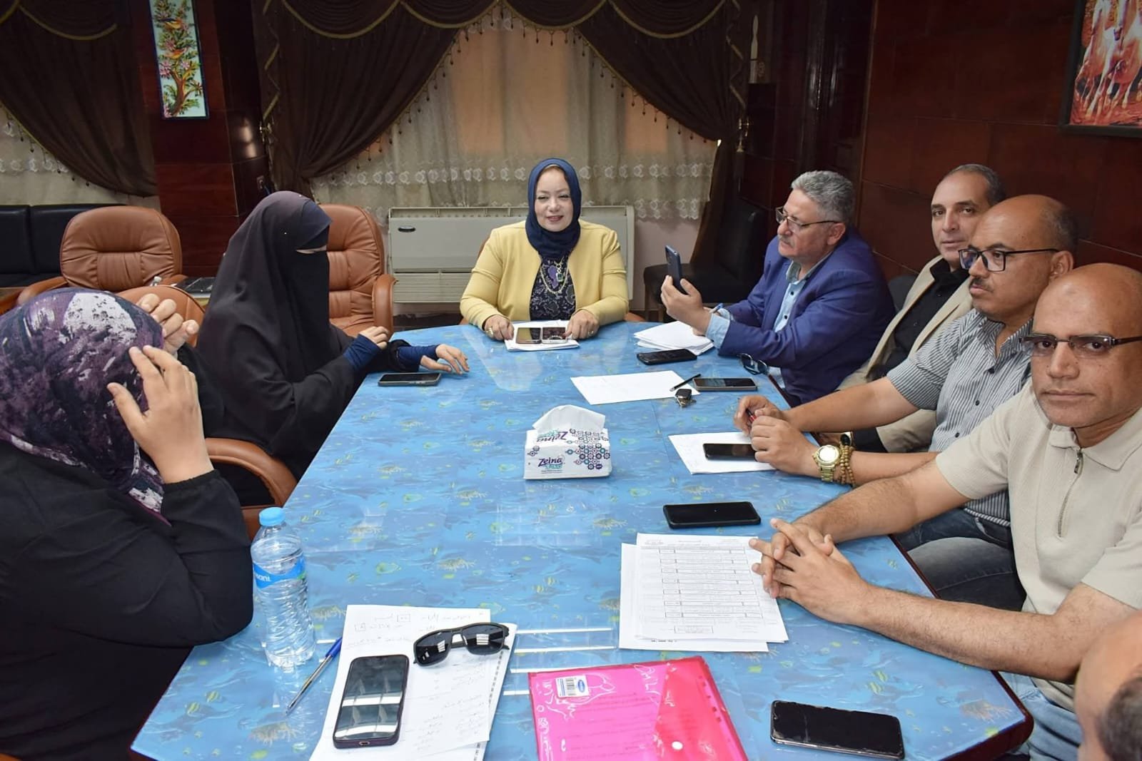 مدير تعليم جنوب سيناء تتابع امتحانات الشهادة الإعدادية والدبلومات الفنية