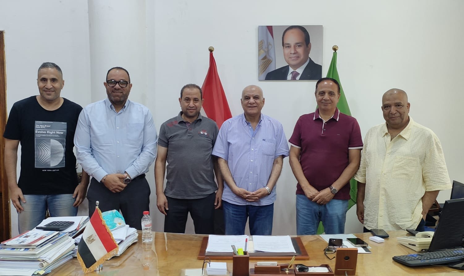 تحركات موسعة لحشد الدعم للإسماعيلي بقيادة أكرم الشافعي وعصام عبد العال وأشرف عمارة وعدد من رموز المحافظة