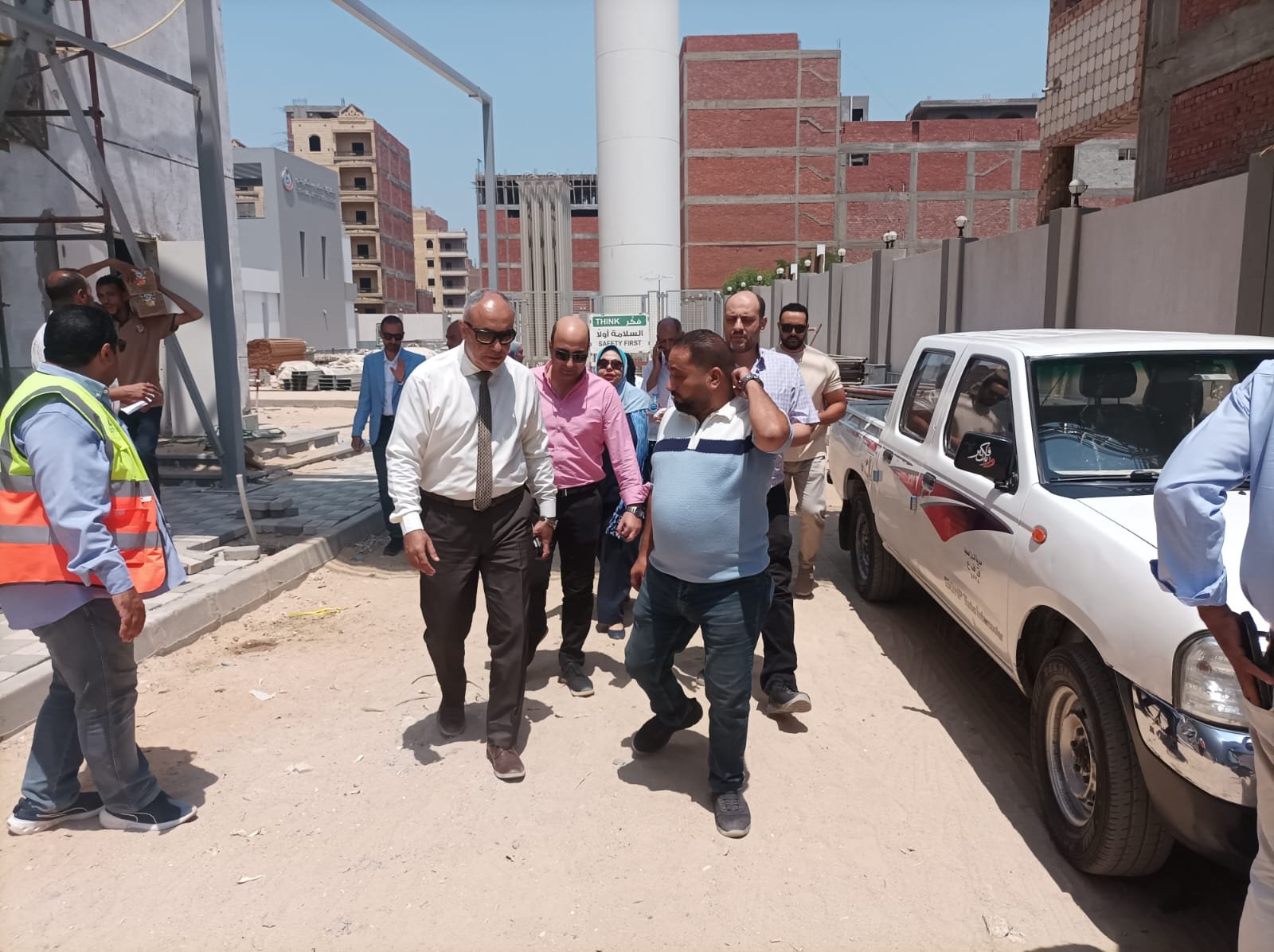 إسحاق وكيل وزارة صحة القليوبية يتفقد مستشفى شبين القناطر الجديدة.. ويتابع سرعة الانتهاء من الأعمال