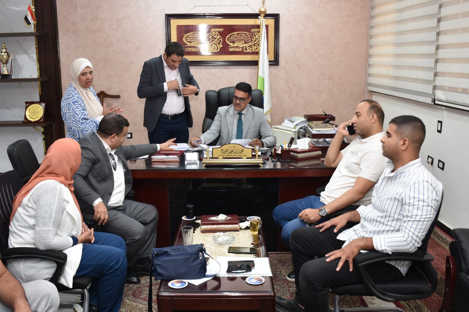 رئيس مياه القليوبية يلتقي نائبَي البرلمان لمناقشة عدد من ملفات مياه الشرب والصرف الصحي